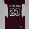 Maroon river road Football jersey