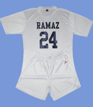 Ramaz White Soccer Uniform