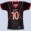 Black football jersey