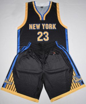 New York Basketball Uniform