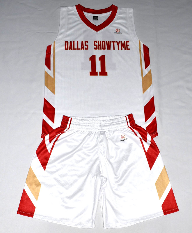 Dallas Showtyme Basketball uniform