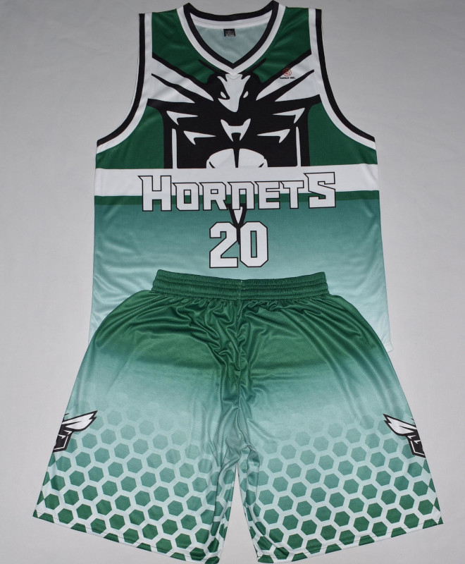 Basketball Uniform Sublimated Hornets