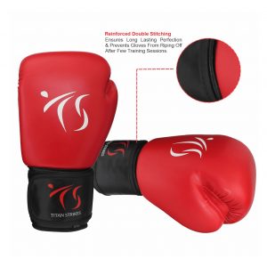 Boxing Sparring Gloves with reinforced double stitching