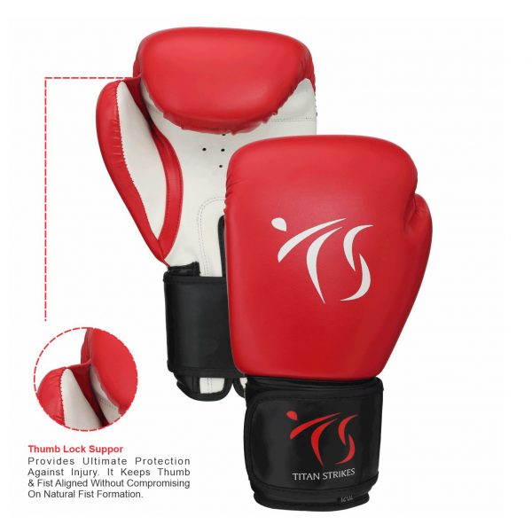 Sparring Boxing Gloves with Thumb support for fist formation