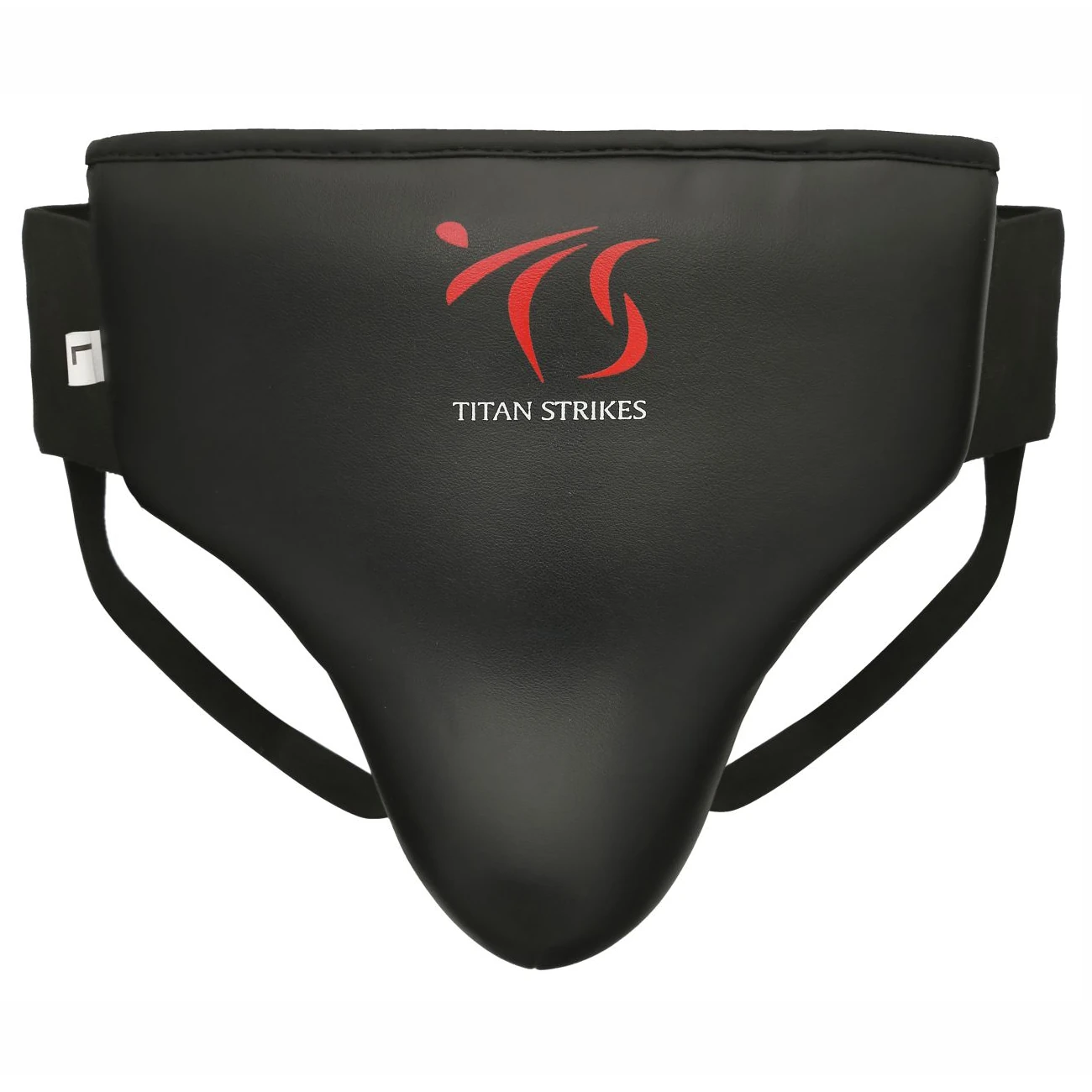 groin protector for boxing with Titan Strikes logo